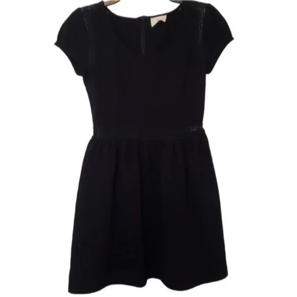green emerald velvet dress Baby'O Women's Fit and Flare Panel Dress main image 1